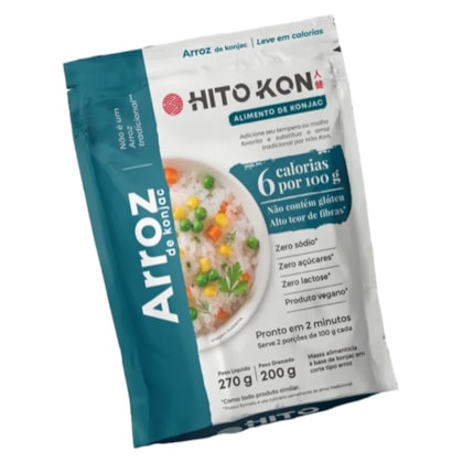 Arroz de Konjac Hito Kon - 270g