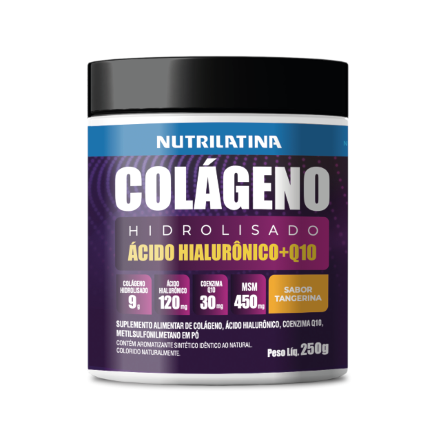 Colágeno Hidrolisado | Tangerina 250g - Nutrilatina