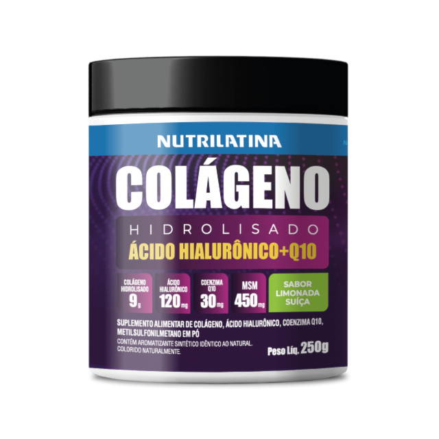 Colageno Limonada Suiça 250g - Nutrilatina