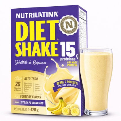 Diet Shake Nutrilatina 420g - Banana