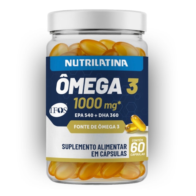 Ômega 3 Nutrilatina 60 Caps